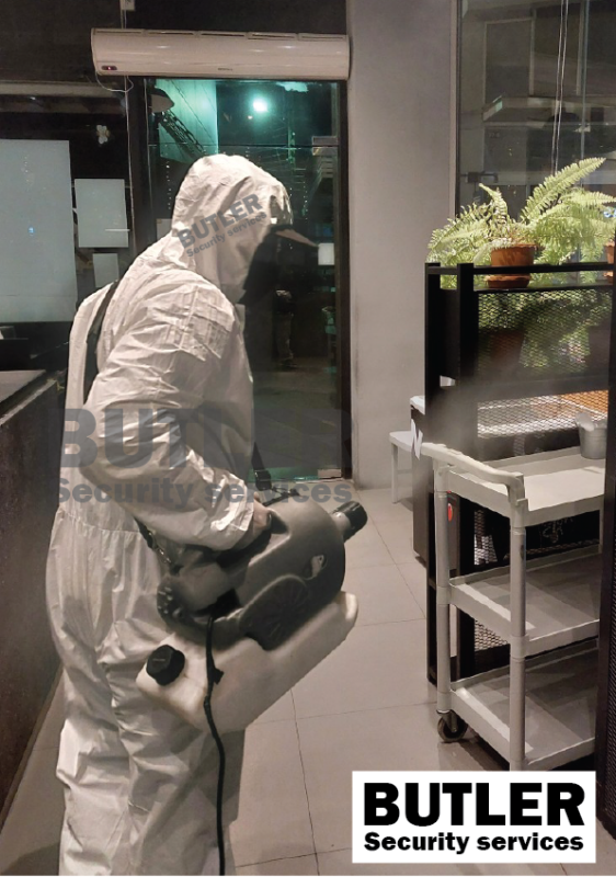 บัตเลอร์ พ่นฆ่าเชื้อ