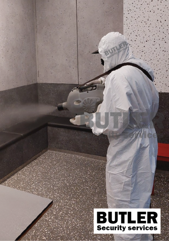 บัตเลอร์ พ่นฆ่าเชื้อ